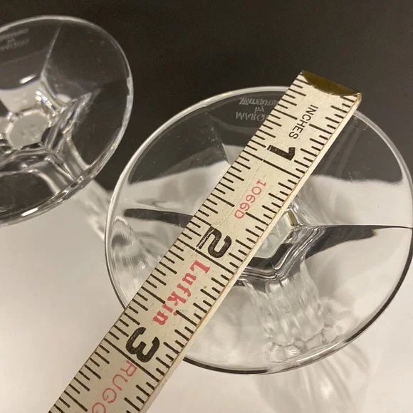 Marquis Waterford Omega Flute Set Of 2 Champagne Crystal Glasses - Picture 11 of 13